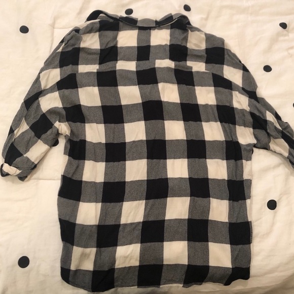 Pull and bear plaid short sleeve button down - Picture 3 of 8